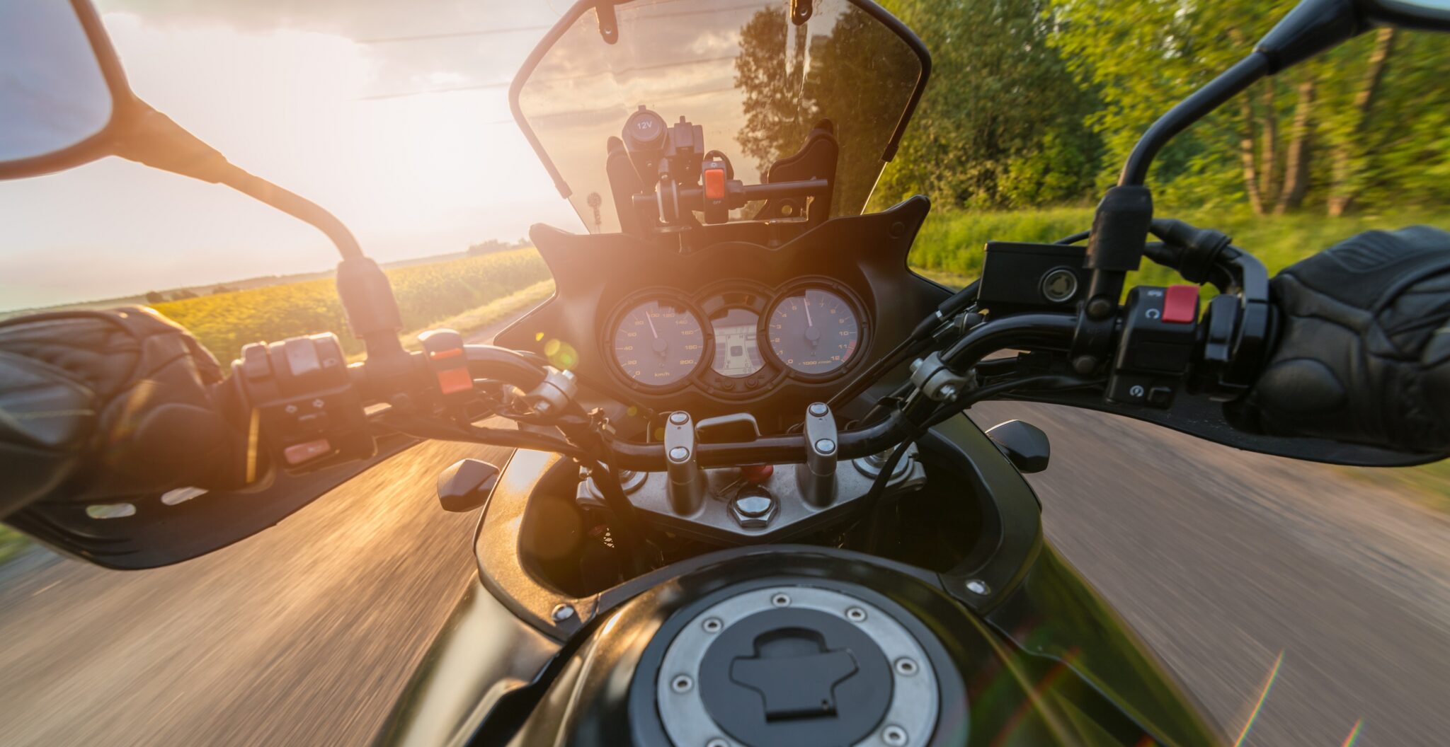Female Motorcycle Rider